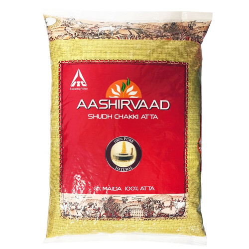 Ashirwaad - Chakki Atta - 5kg