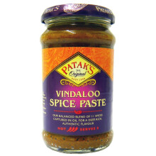 Patak's Vindaloo Paste - 283g, Extra Hot Goa-inspired curry paste for authentic restaurant-style curries