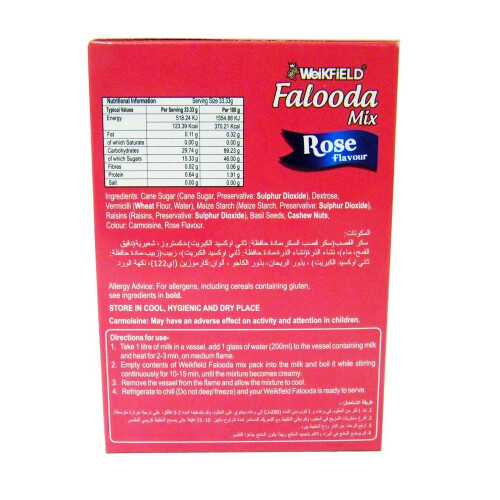 Weikfield - Falooda Mix - Rose Flavour - 200g x 2