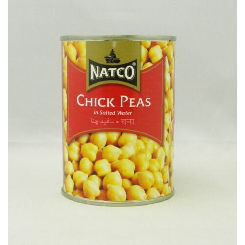 Natco Chick Peas in Salted Water Pack of 2