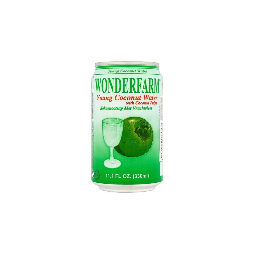 Wonderfarm - Young Coconut Water - 330ml (Pack of 24)