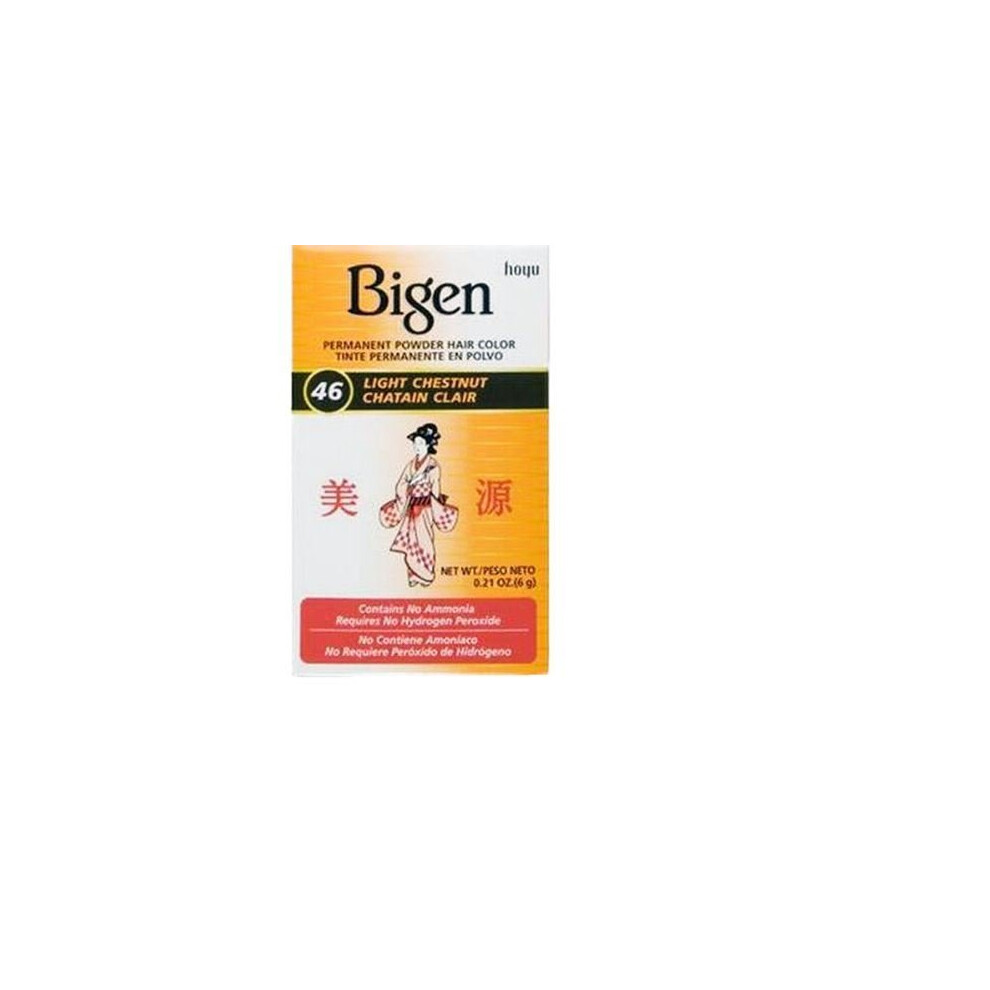 Bigen 46 - Light Chestnut (pack of 3)