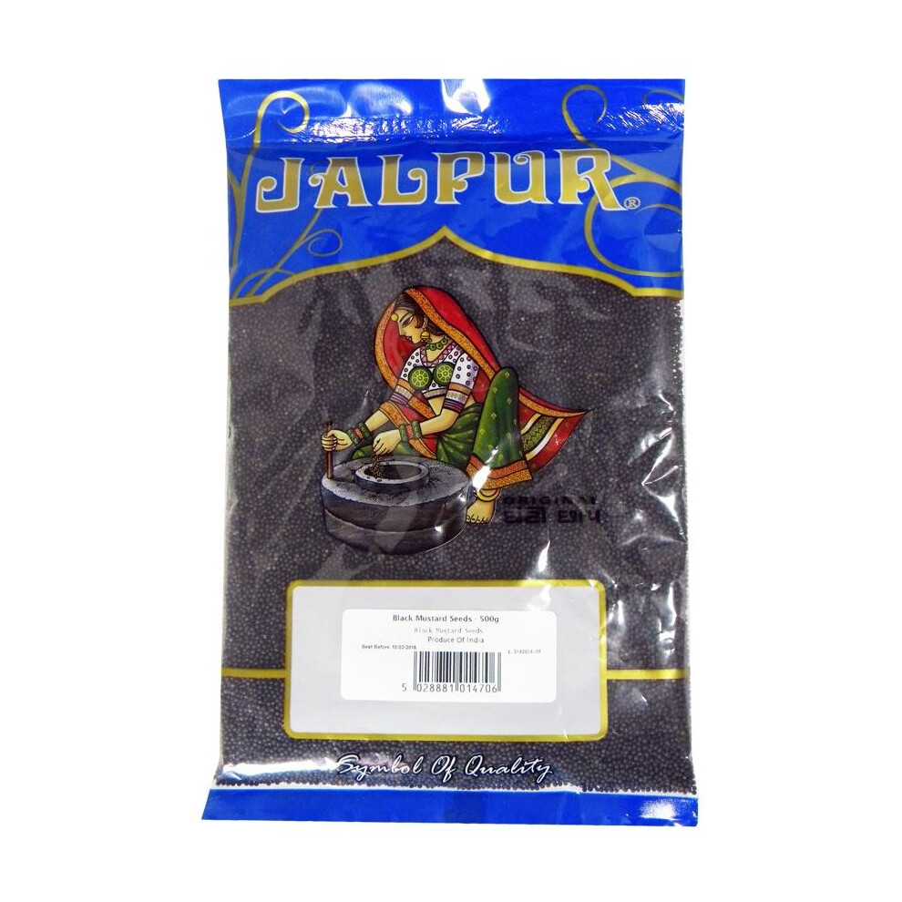 Jalpur Mustard Seeds - 500G Black