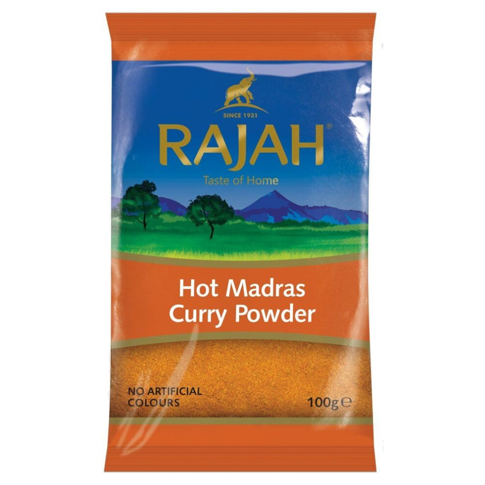 Rajah - Hot Madras Curry Powder - 100G