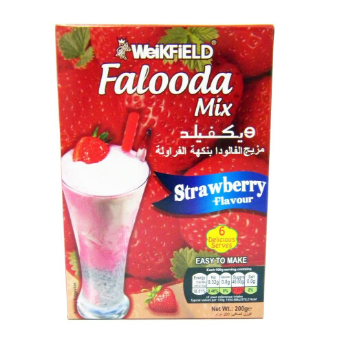 Weikfield - Falooda Mix - Strawberry Flavour - 200g x 2