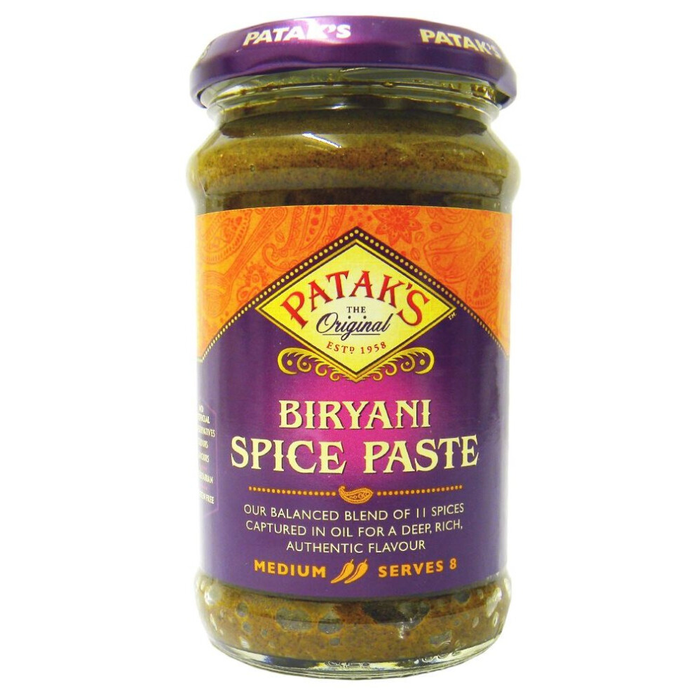 Patak's Biryani Paste - 283g (pack of 2)