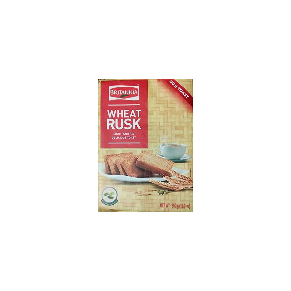 Britannia - Wheat Rusk with Added Cardamom - 350g (Pack of 2)