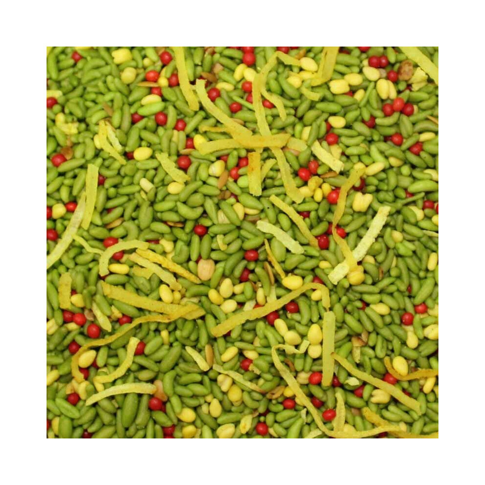 Jalpur Mukhwas - Indian Mouth Freshener, Sugar-Coated Fennel Seeds, 100G Green