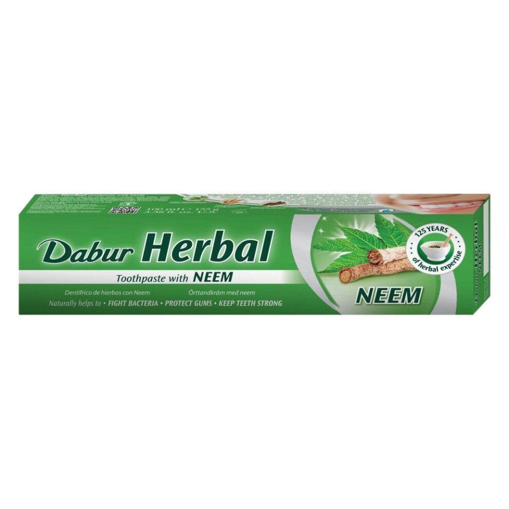 Dabur Herbal Toothpast Neem 3 Pack - 100g