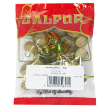 Jalpur Nutmeg Whole 100g - Premium Whole Spice for Baking & Christmas Recipes