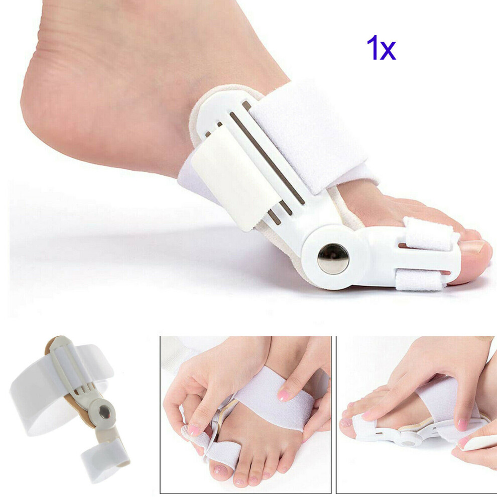 1X Toe Bunion Aid Splint Hallux Valgus Straightener Corrector Brace