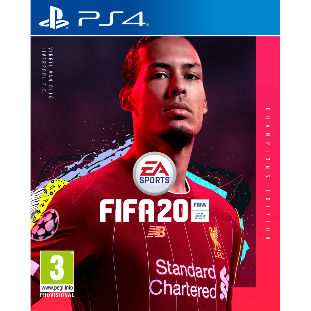 Fifa 20 Champions Edition - 3 Days Early Access, 12 Rare Packs, Loan Icon Pick, Special Fut Kits, Volta Street Football - Ps4/Xbox One Gold 5030933123496