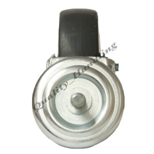 Parnells 100mm Gummibolzenlochrolle mit Bolzen, Bremsrolle - 4er Set 2