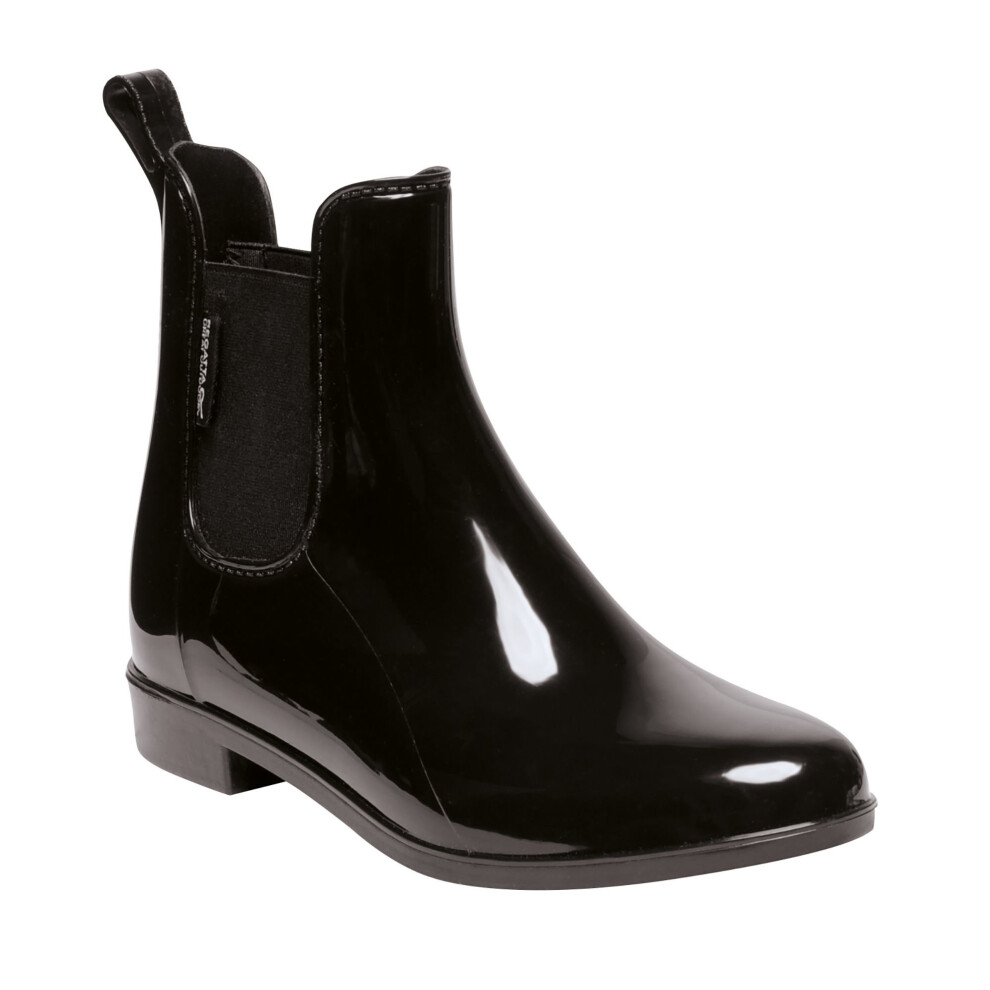 Regatta (6 Uk, ) Great Outdoors Womens/Ladies Harriett Ankle Wellingtons Black