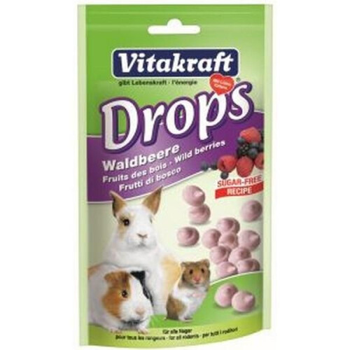Vitakraft Multi Species Wild Berry Drops (Pack Of 9)