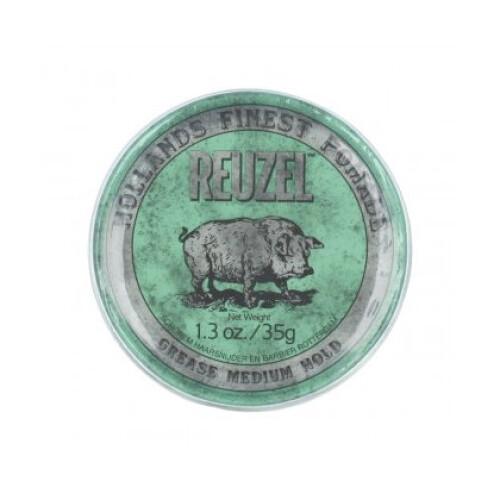 REUZEL Styling Green Pomade Grease Medium Hold 35 g