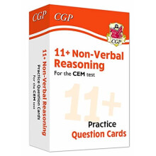 New 11+ CEM Non-Verbal Reasoning Practice Question Cards - Ages 10-11 (CGP 11+ CEM)