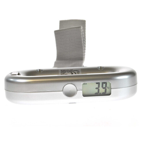 Salter Digital Silver Luggage Scales Lightweight Battery Operated on OnBuy