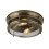 Searchlight Searchlight Edinburgh 2 Light Flush Antique Brass/Clear Glass Ip44 1