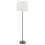 Searchlight Searchlight Vegas 1 Light Floor Light Satin SilverWhite Grey 1
