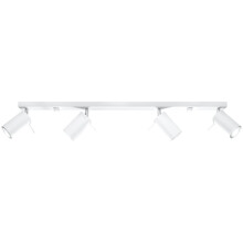 Sollux RING - 4 Light Spotlight Bar White - SL.0331