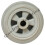 Parnells 160mm solid rubber wheel, plastic centre, 20mm roller bearing 4