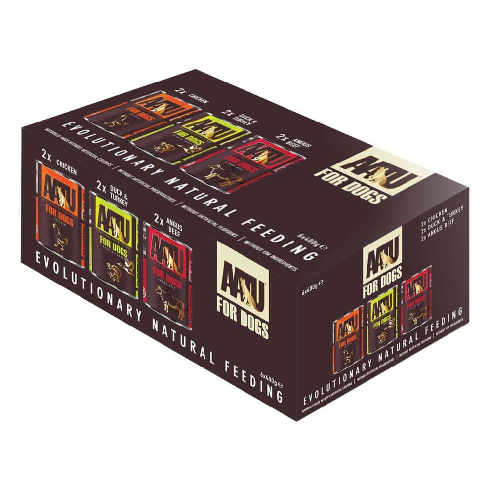 AATU Adult Wet Dog Food Variety Multipack 6 X 400G - Image 8