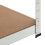VidaXL vidaXL Eckregal mit 5 Böden Silbern Stahl & Holzwerkstoff 6