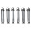 VidaXL vidaXL 2x Traffic Control Bollards  Plastic 75cm Road Parking Barrier Posts 7