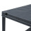 VidaXL vidaXL 2x Storage Shelf Racks Black 60x30x180cm Plastic Display Organiser Unit 6