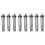 VidaXL vidaXL 2x Parking Blocks Rubber 49x15x9cm with 8 Fixing Screws Car Park Curb 5