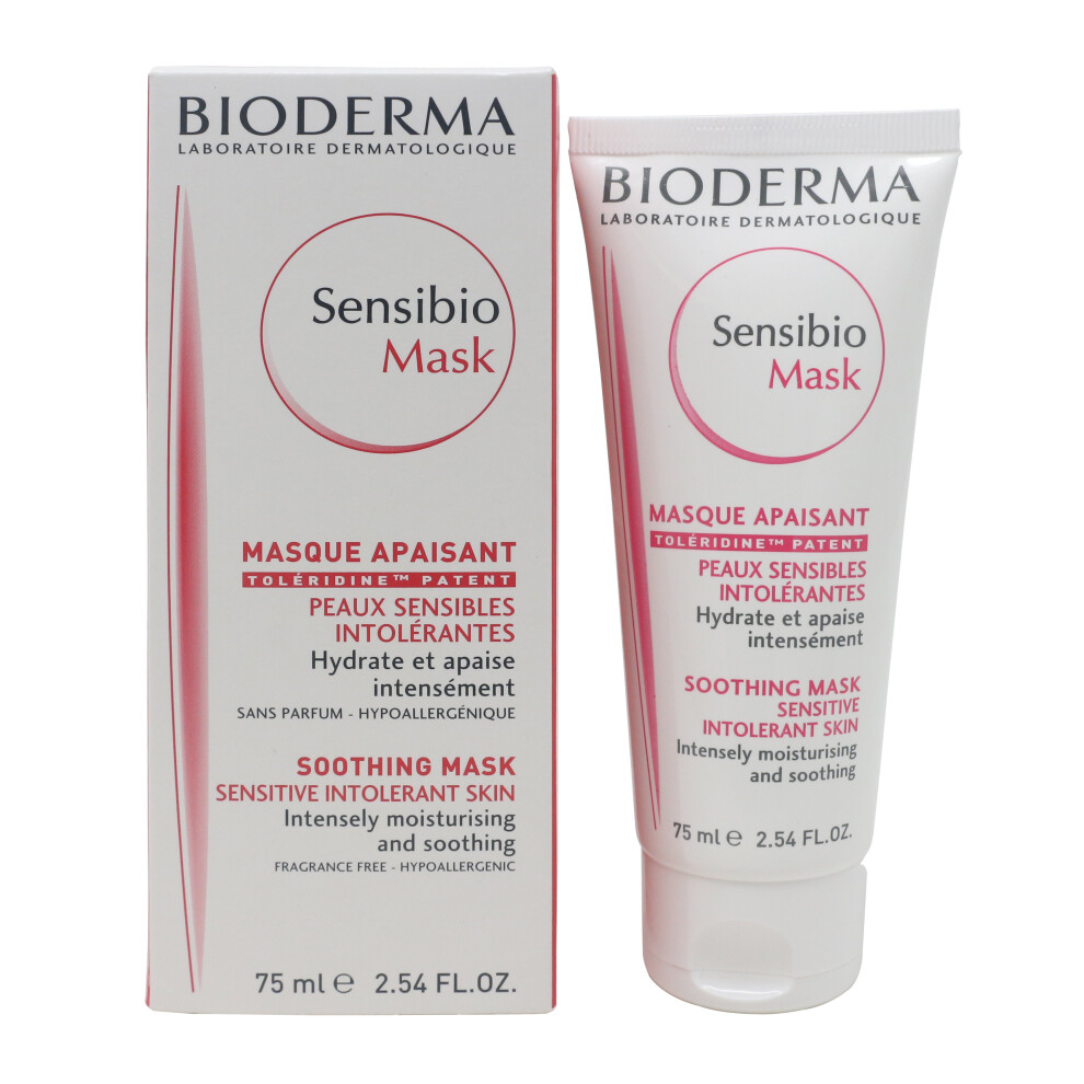 Photos - Facial Mask Bioderma Sensibio Sensitive Skin Soothing Mask 2.54oz/75ml New In Box