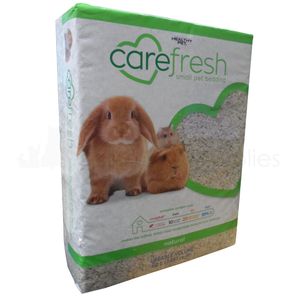 Carefresh Small Animal Bedding - NATURAL 60L