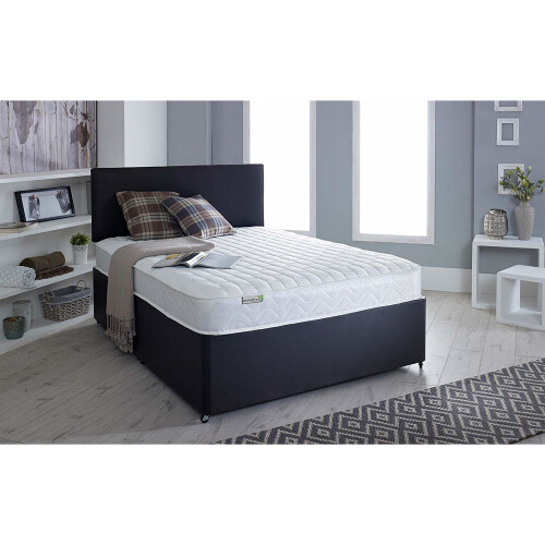 (2ft6) Starlight Beds SB-1123 Memory Foam Spring Mattress, Quilted Memory Foam Mattress