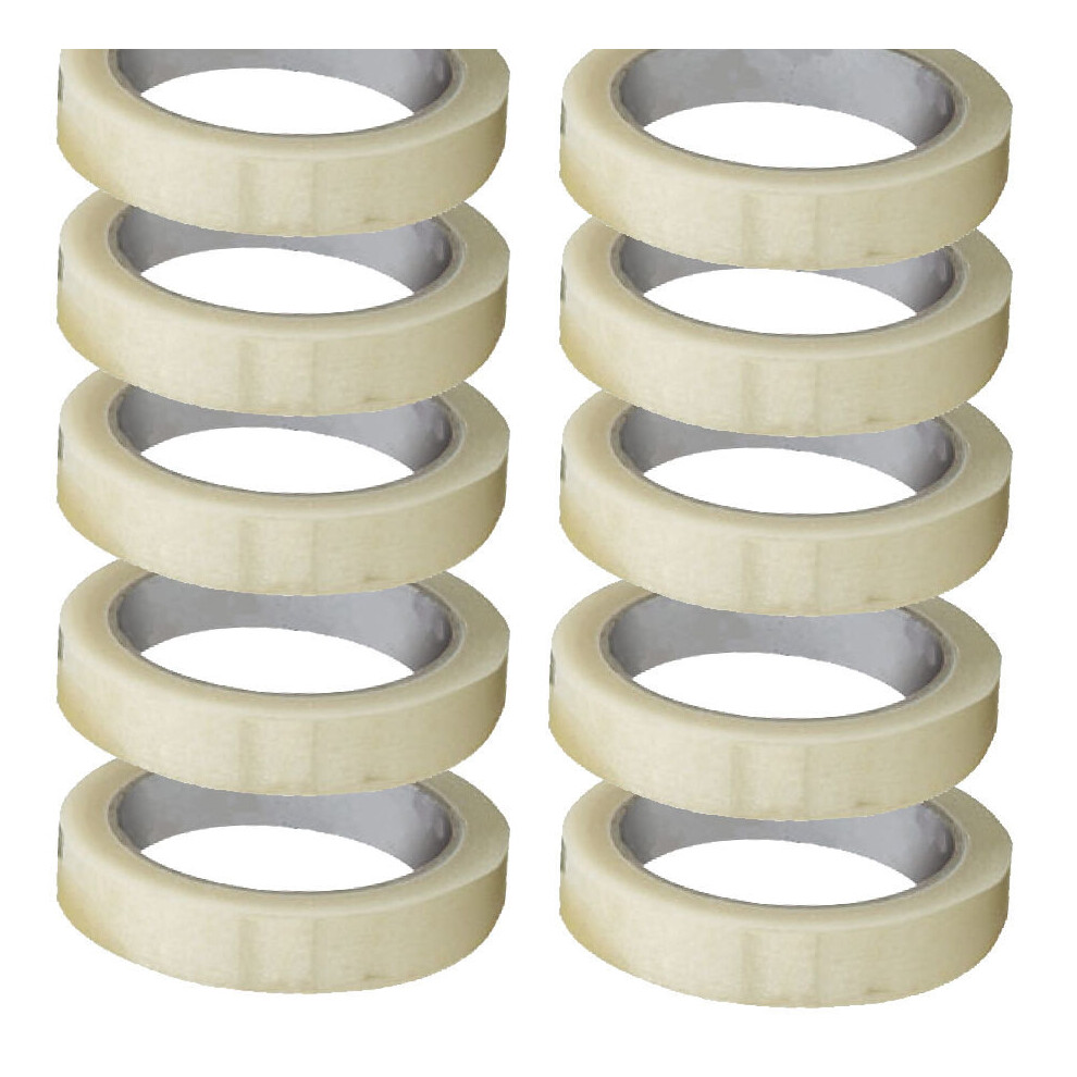 (6) Clear Parcel Packing Strong Tape