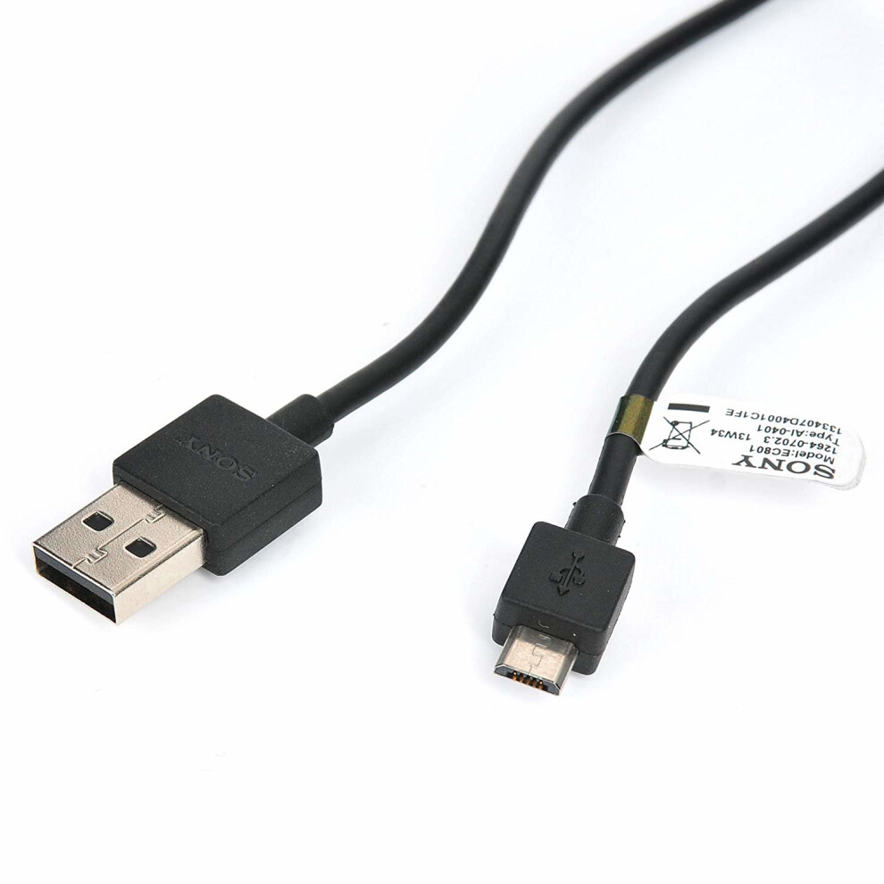 Genuine Sony Ec801 Micro Usb Cable For Sony Xperia Z,Xperia E,Xperia J 5060342790675