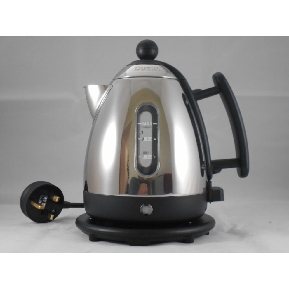 Dualit 72200 Jug Kettle 1L Stainless Steel And Black Finish