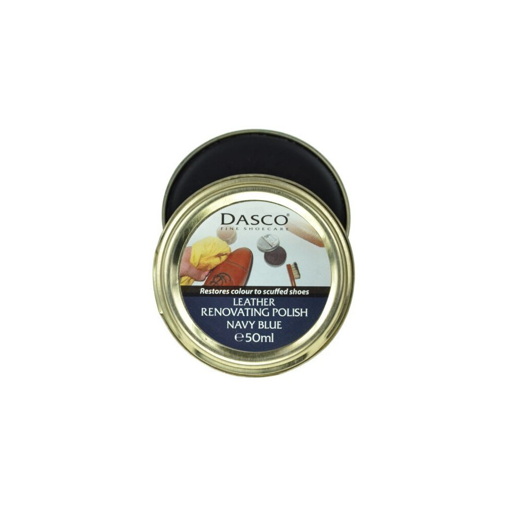 Dasco Renovating Shoe Polish Navy Blue