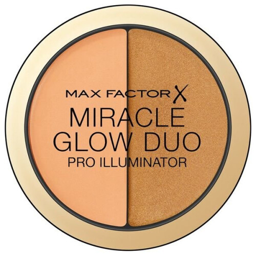 Max Factor Max Factor Miracle Glow Duo Pro Illuminator Compact 11g Medium #20 1