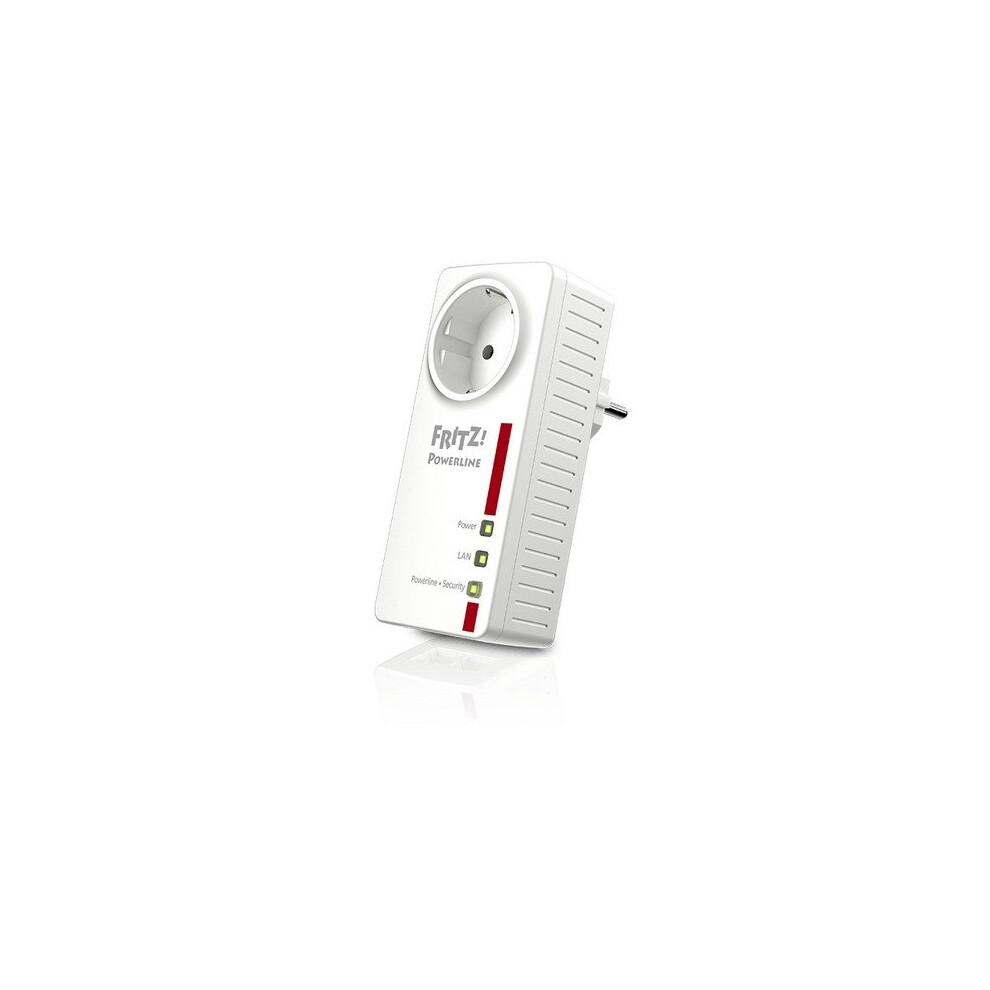 Plc Adapter Fritz! 1220E Lan 1200 Mbps White 4023125027383