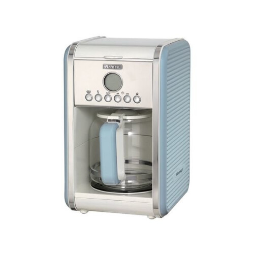 Ariete Ariete 1342/05 Retro Style Filter Coffee Machine, Blue