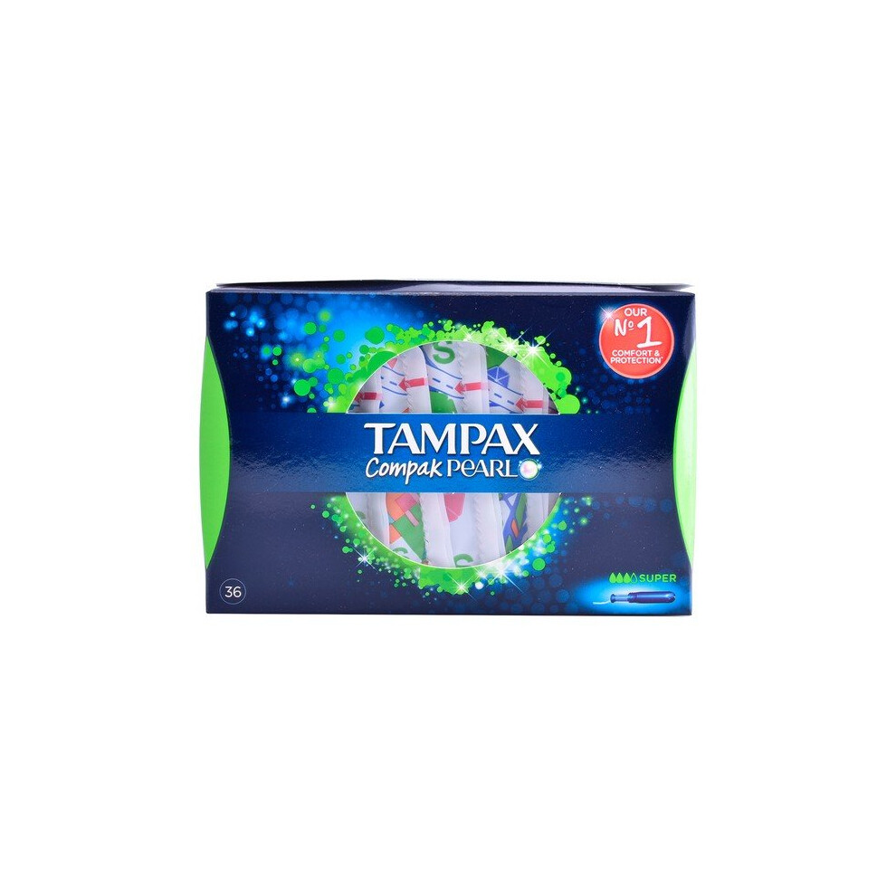 Super Tampons Pearl Compak Tampax (36 uds)