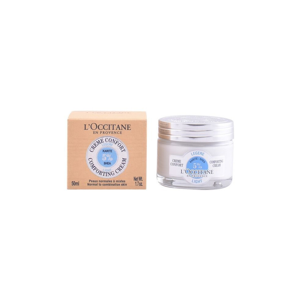 L'Occitane Light Comforting Cream Moisturiser 50ml