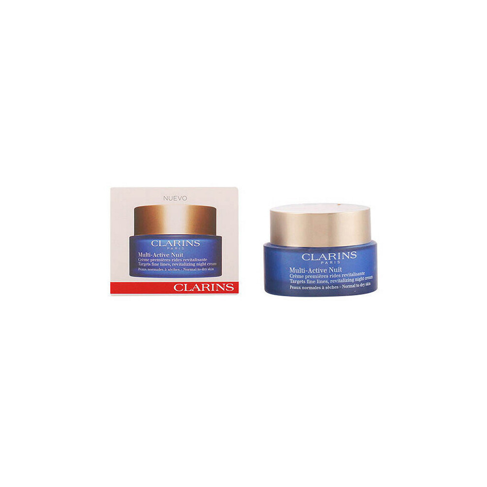 Clarins Multi-Active Nuit revitalizing night cream for Normal to Dry skin - 50ml.