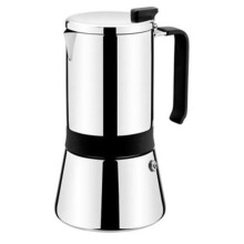 Cafètière - Monix - M770004 - Inox 18/10 - 4 tazze - Compatibile induzione