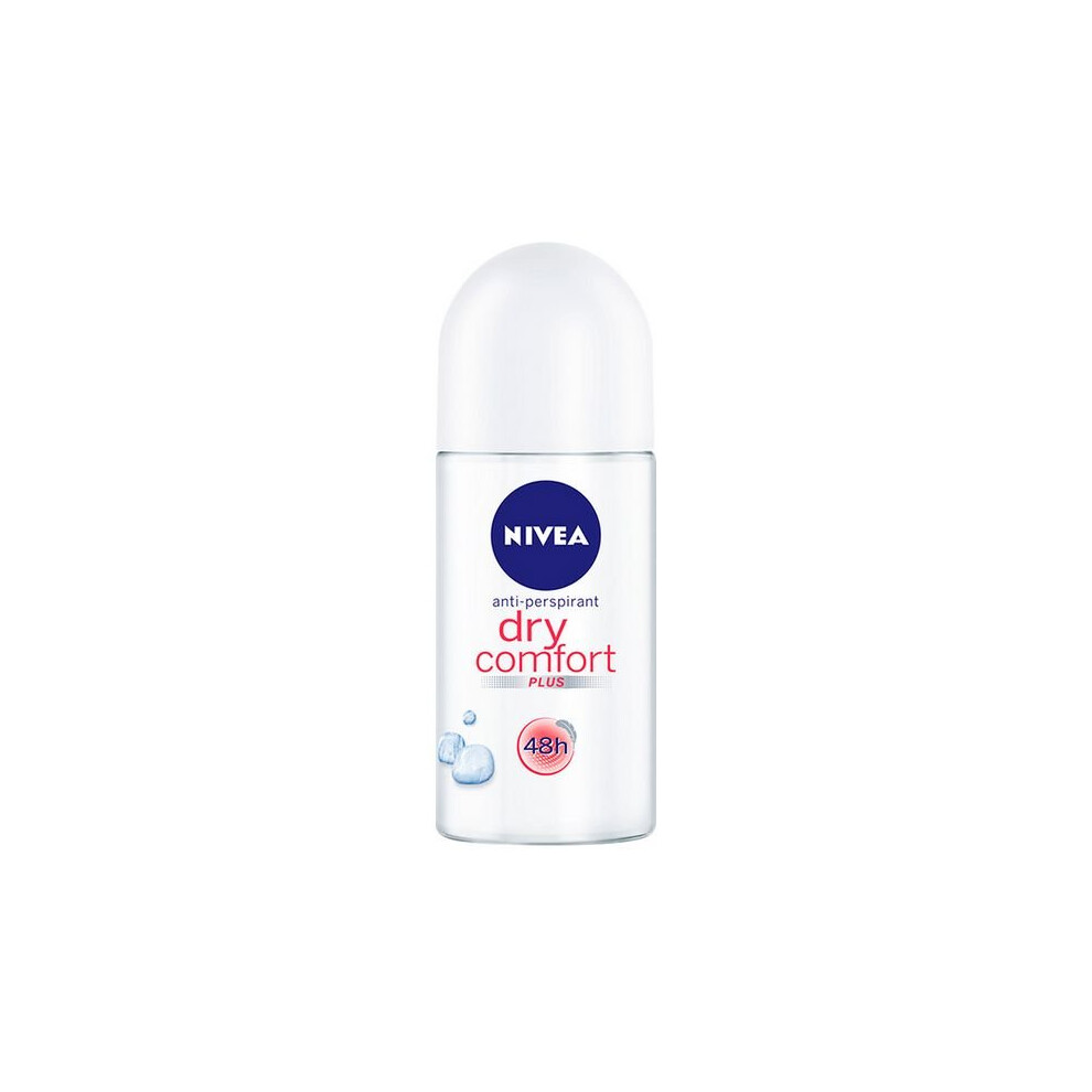 Roll-On Deodorant Dry Comfort Plus Nivea (50 ml)