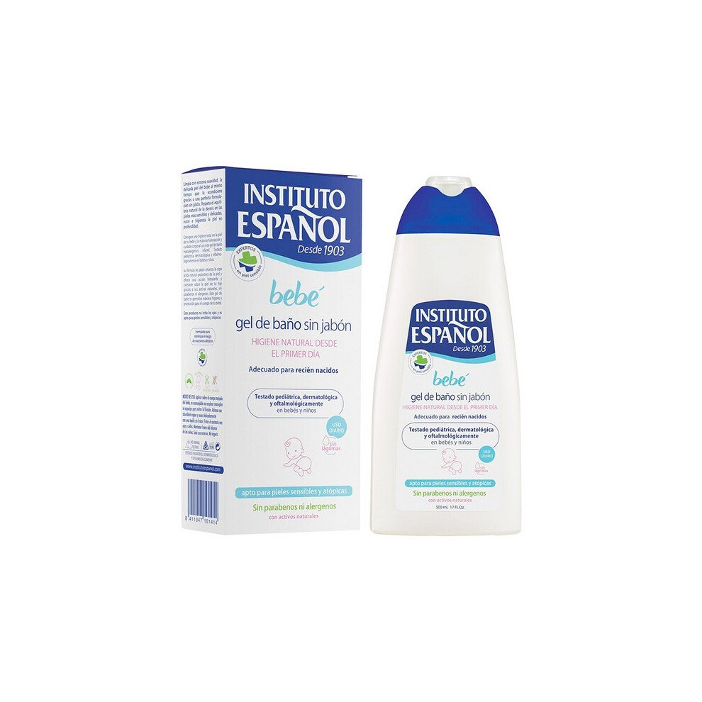 Shower Gel Without Soap Bebé Instituto Español (500 Ml) Instituto Espanol