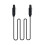 SATA III Cable NANOCABLE 10.18.1001-BK Black (0","5 m) 2