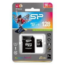 Cartão de memória MicroSD UHS-1 Classe 10 SILICON POWER - 128 GB