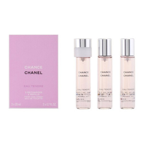 Chanel Women's Perfume Chance Eau Tendre Chanel EDT (3 pcs)
